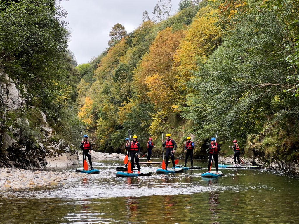 Descenso del río Cares en SUP